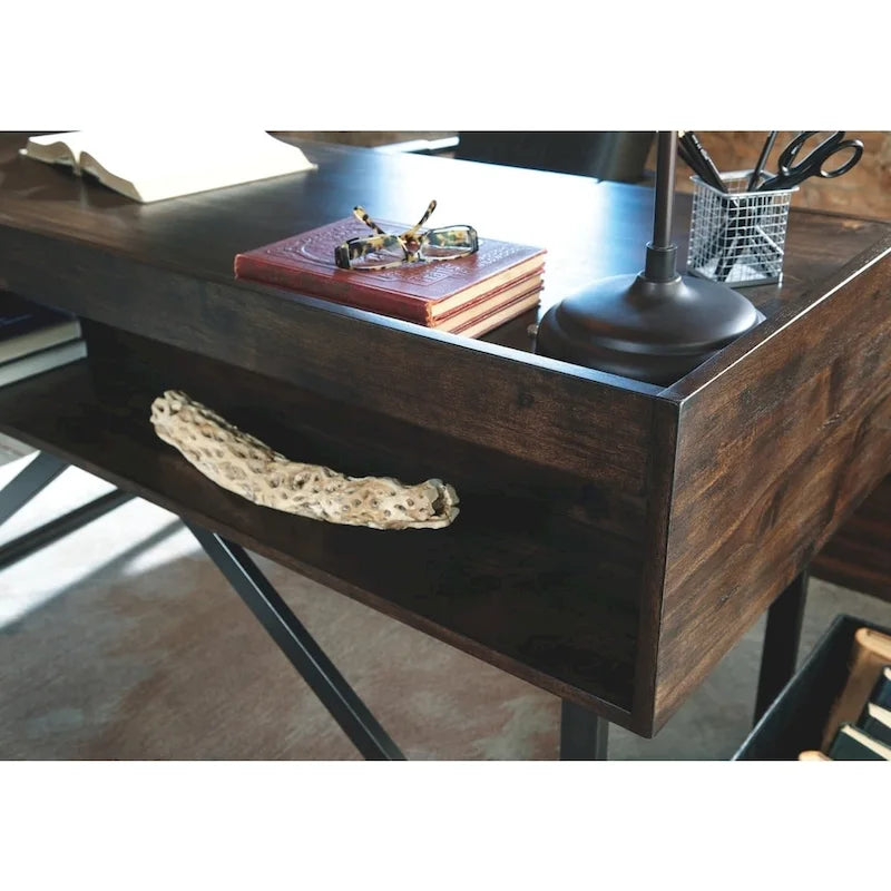 Bureau de télétravail Starmore marron Signature Design by Ashley