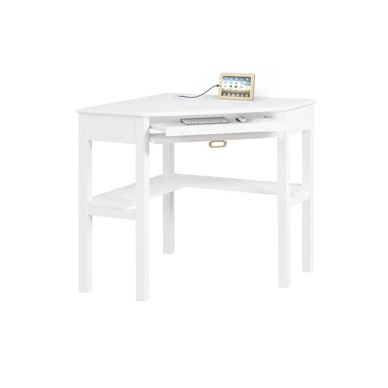 Bureau classique Poppy Corner avec rangements