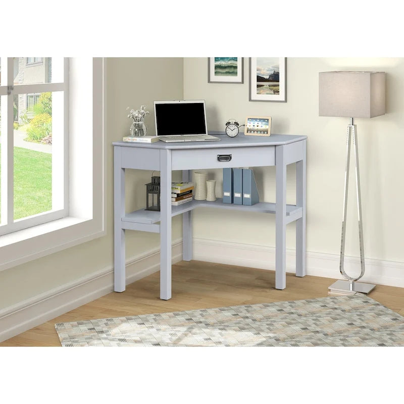 Bureau classique Poppy Corner avec rangements