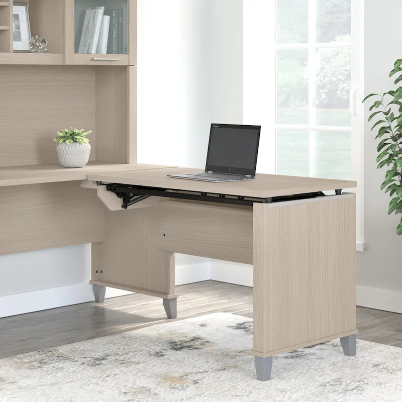 Rallonge de bureau Bush Furniture Somerset 42 po, 3 positions, assis-debout