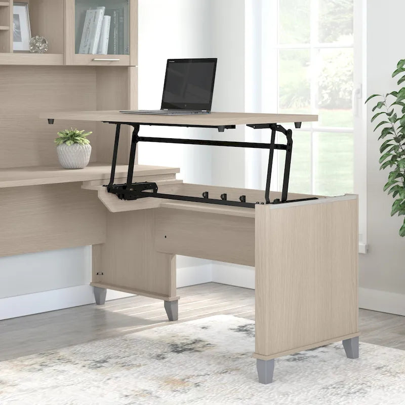 Rallonge de bureau Bush Furniture Somerset 42 po, 3 positions, assis-debout