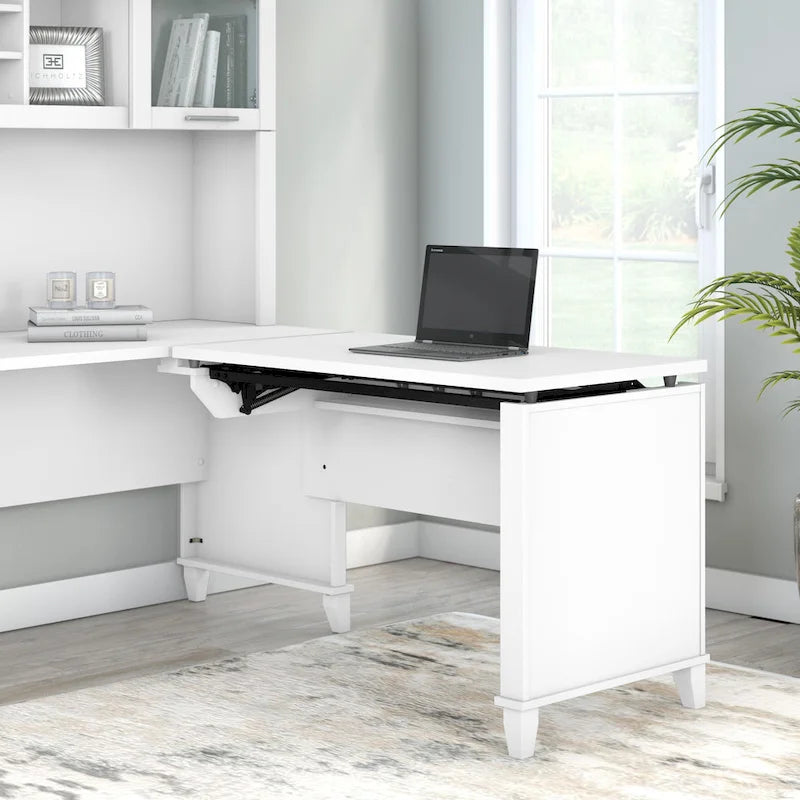 Rallonge de bureau Bush Furniture Somerset 42 po, 3 positions, assis-debout