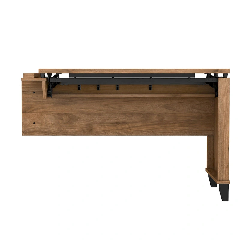 Rallonge de bureau Bush Furniture Somerset 42 po, 3 positions, assis-debout