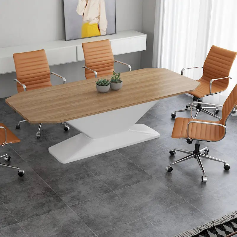 Chaise de bureau à dossier cannelé LUXMOD pour ordinateur et télétravail