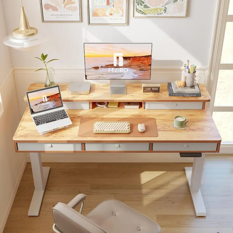 FEZIBO/Meubles de bureau à domicile/Bois/Bureaux