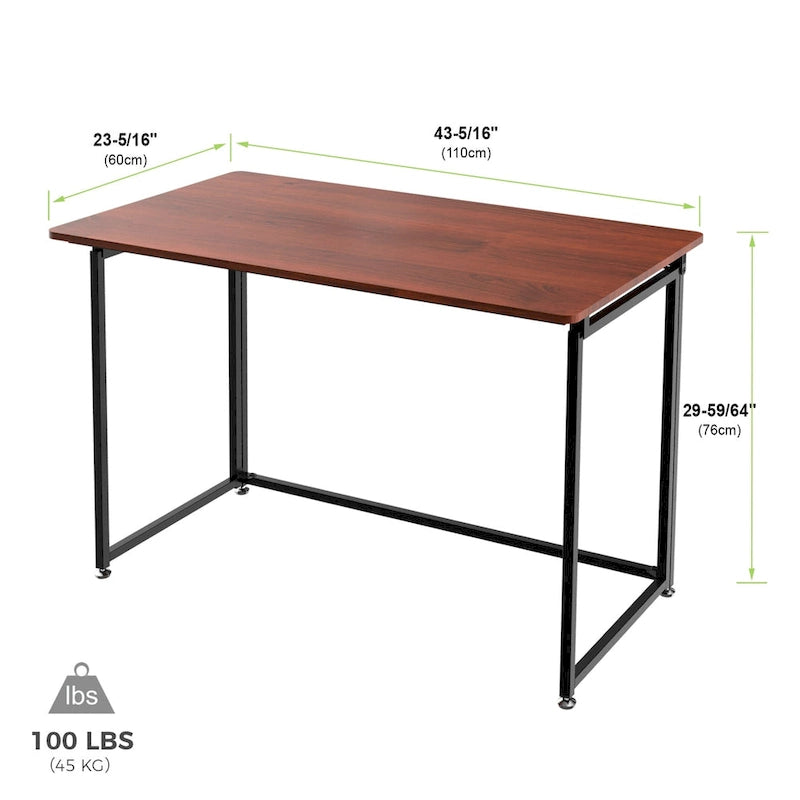 Eureka Ergonomic 43 Table Pliante Bureau de Travail à Domicile