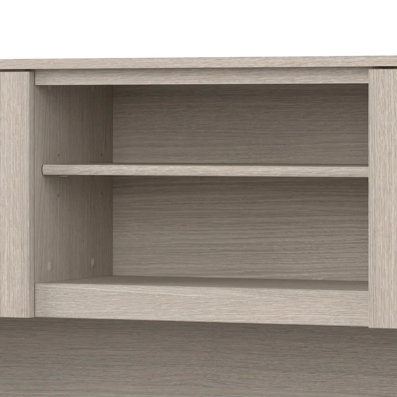 Bureau d'angle en L 60" Bush Furniture Somerset avec huche de rangement