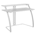 Bureau de jeu Battlestation Code 30, fini blanc