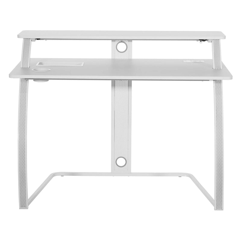 Bureau de jeu Battlestation Code 30, fini blanc
