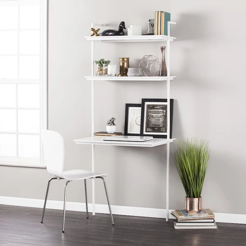 Bureau mural Haeloen de SEI Furniture - Blanc