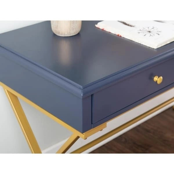 Bureau de campagne May Blue and Gold