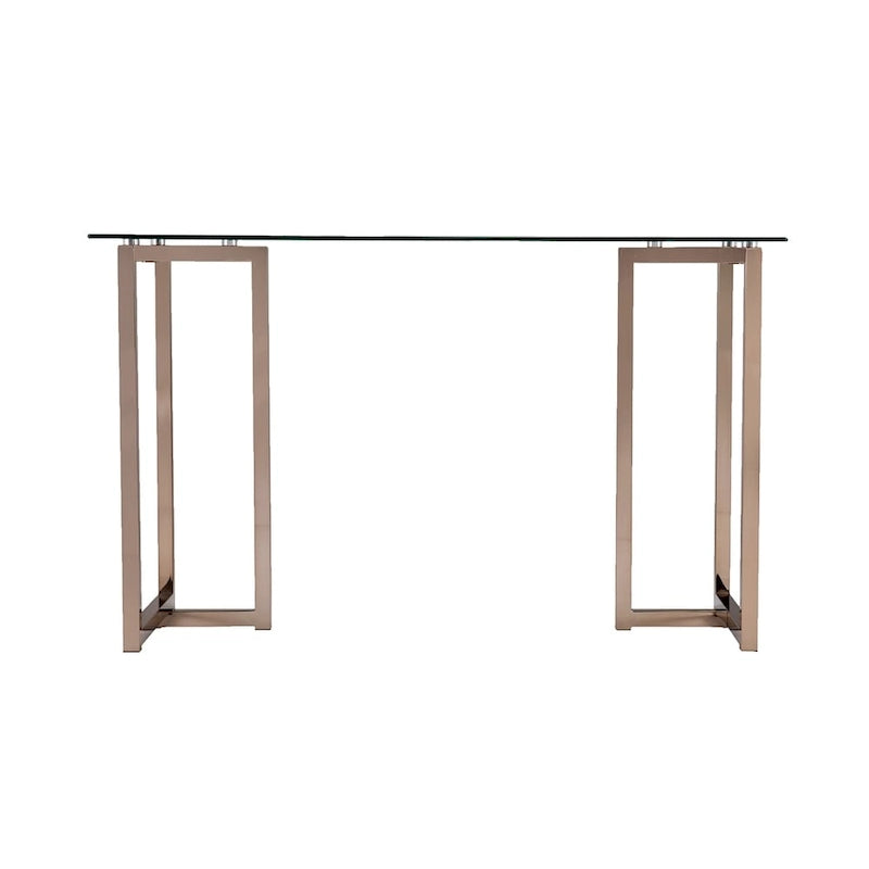 Bureau d'écriture champagne Haxor de SEI Furniture