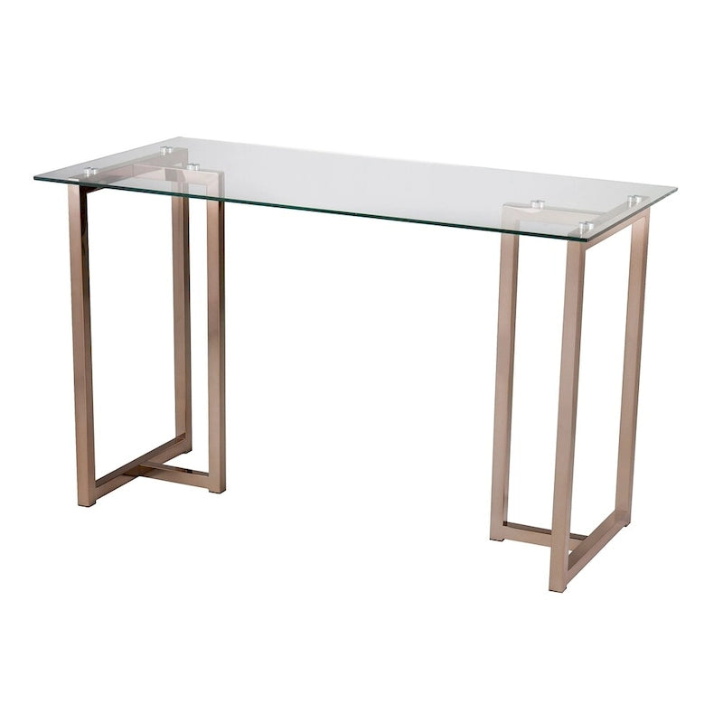 Bureau d'écriture champagne Haxor de SEI Furniture