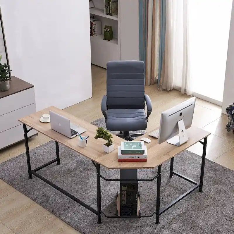Bureau de jeu d'angle en L MCombo, MDF 7121