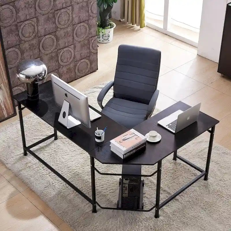 Bureau de jeu d'angle en L MCombo, MDF 7121