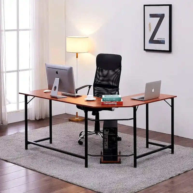 Bureau de jeu d'angle en L MCombo, MDF 7121