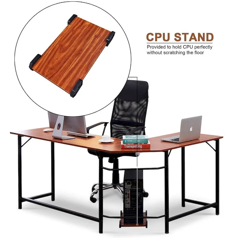 Bureau de jeu d'angle en L MCombo, MDF 7121