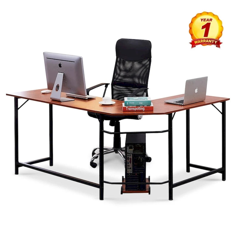 Bureau de jeu d'angle en L MCombo, MDF 7121