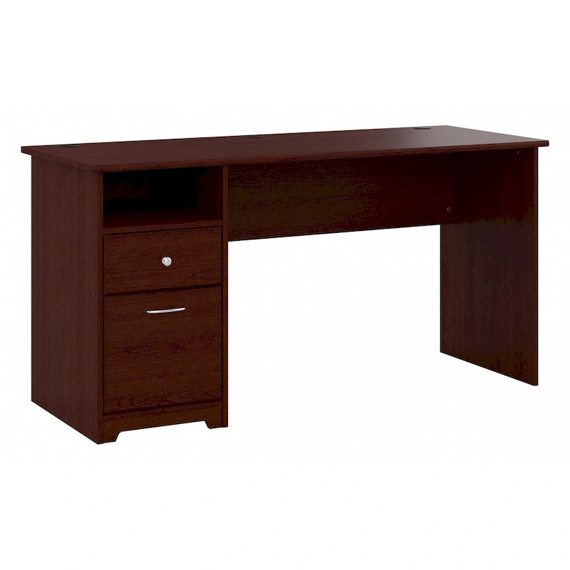 Bush Furniture Cabot Bureau informatique 60W avec tiroirs et rangements