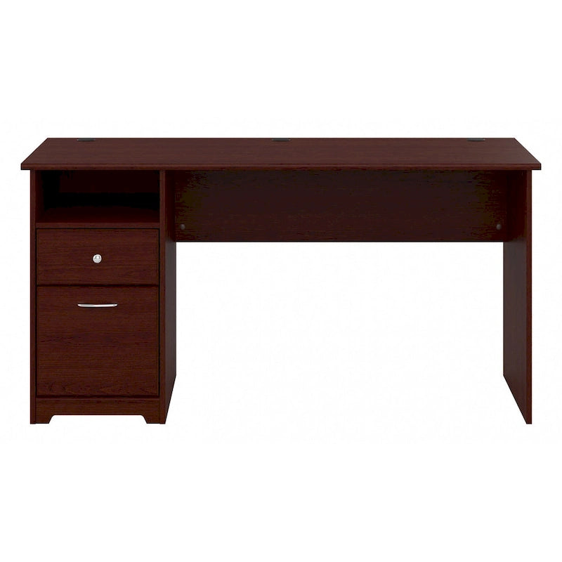 Bush Furniture Cabot Bureau informatique 60W avec tiroirs et rangements