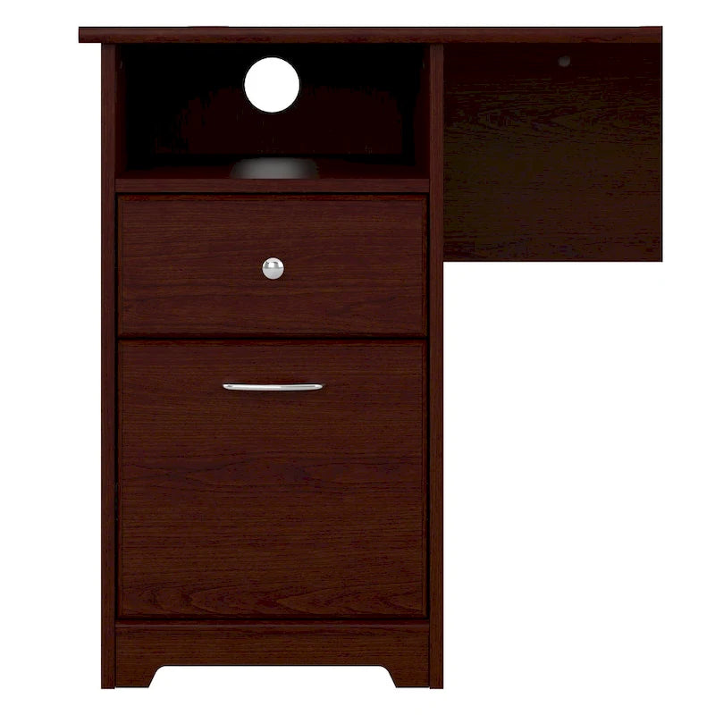Bush Furniture Cabot Bureau informatique 60W avec tiroirs et rangements