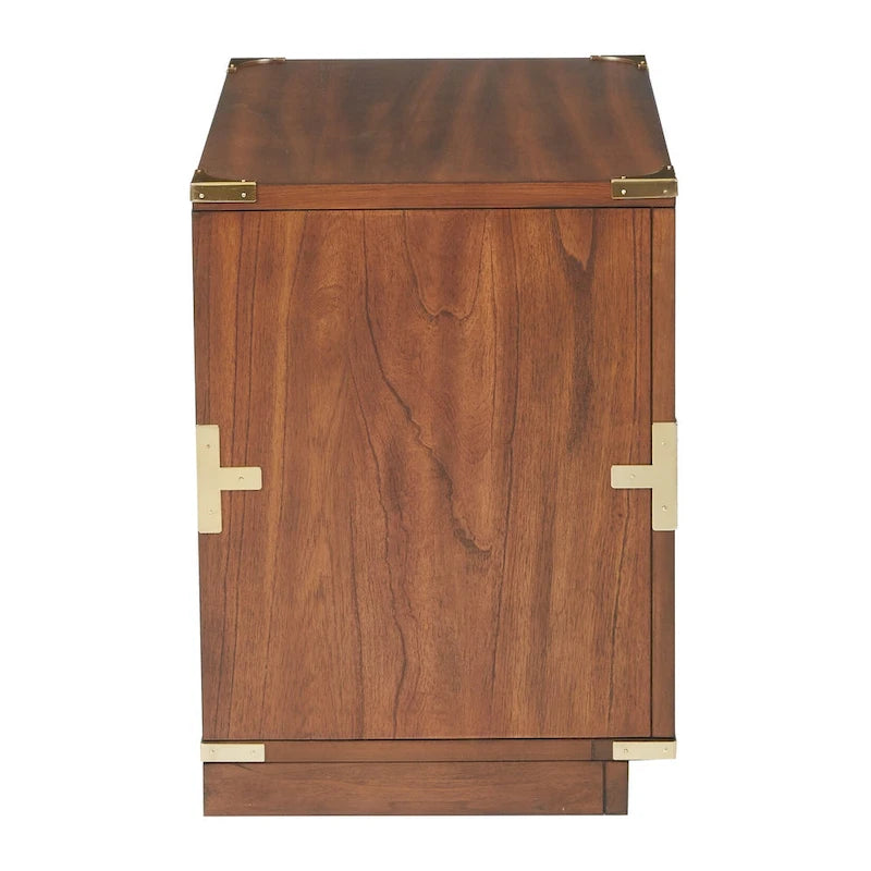 Meuble de rangement d'appoint à 2 tiroirs Wellington