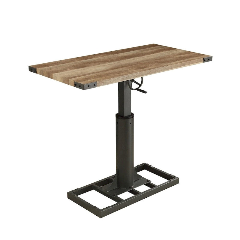 Bureau réglable Kic Industrial noir de 49 po Furniture of America