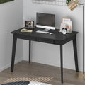 Bureau en bois de 39,4W, bureau d'écriture, bureau d'ordinateur