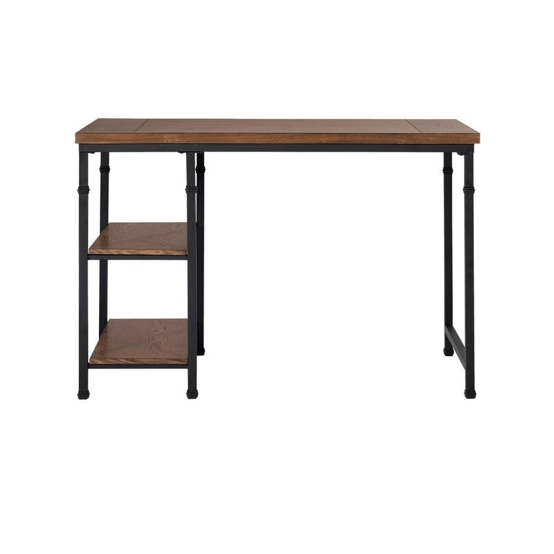 Bureau industriel en métal et bois Linon Harrison
