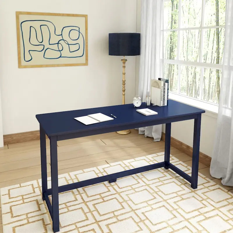 Bureau simple en poutres et planches - 55.25