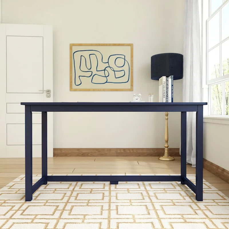 Bureau simple en poutres et planches - 55.25