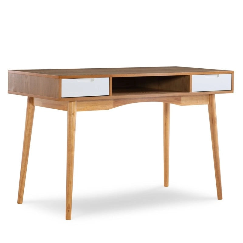 Bureau Linon Monroe en bois de frêne