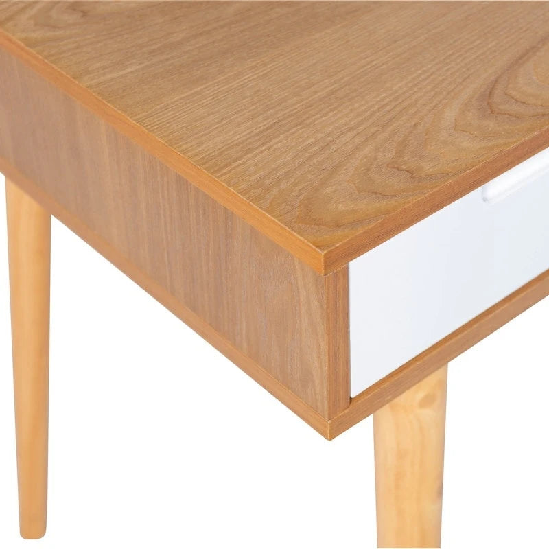 Bureau Linon Monroe en bois de frêne