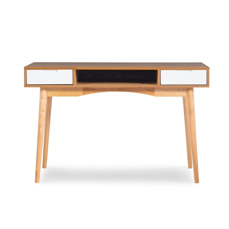 Bureau Linon Monroe en bois de frêne