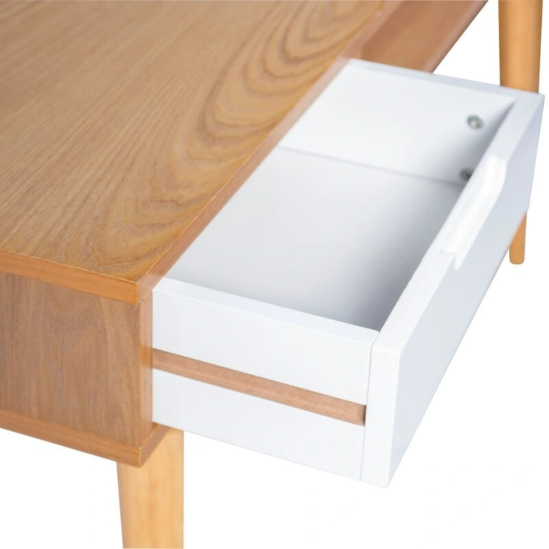Bureau Linon Monroe en bois de frêne