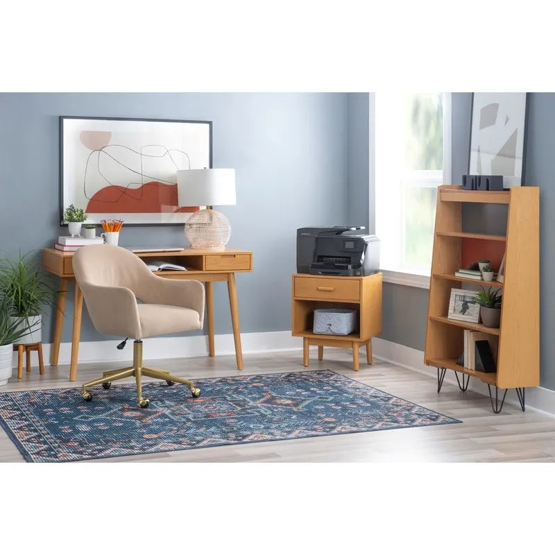 Bureau Linon Monroe en bois de frêne