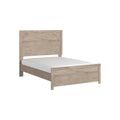 Senniberg Light Brown Panel Bed