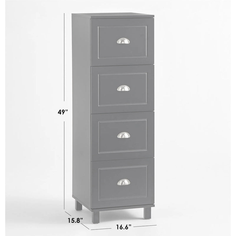 Classeur 4 tiroirs Simple Living Bradley