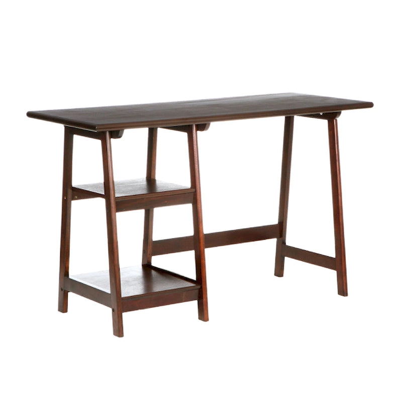 Bureau espresso Skali A-frame de SEI Furniture