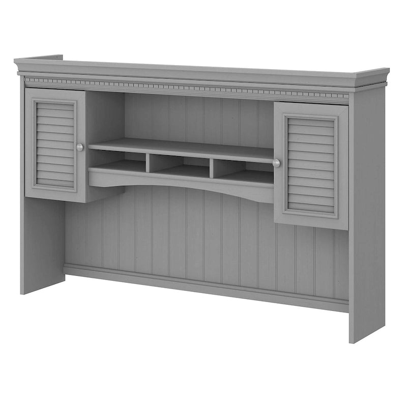 Crédence 60W Fairview pour bureau en L de Bush Furniture