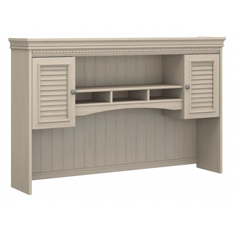 Crédence 60W Fairview pour bureau en L de Bush Furniture