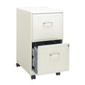 Classeur mobile 2 tiroirs Space Solutions blanc perle