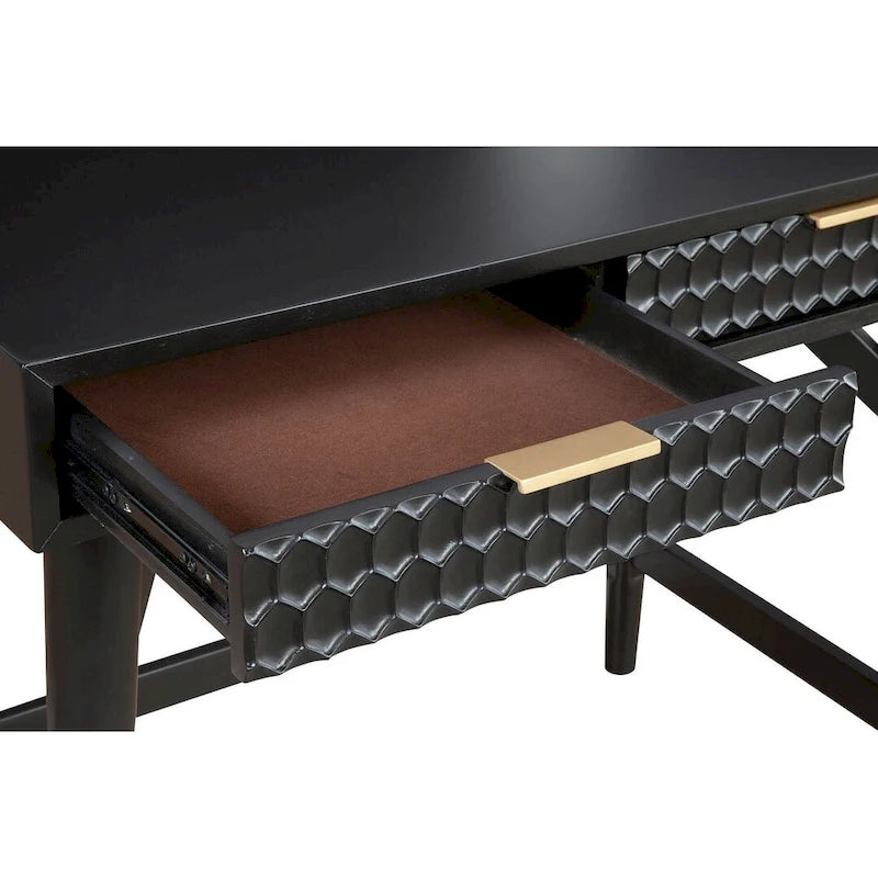 Grand bureau Origins by Alpine Black Pearl, noir