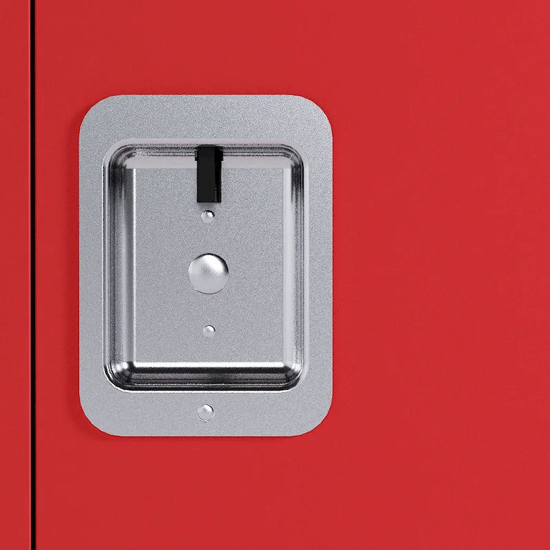Armoire de rangement compacte, amovible et empilable en acier