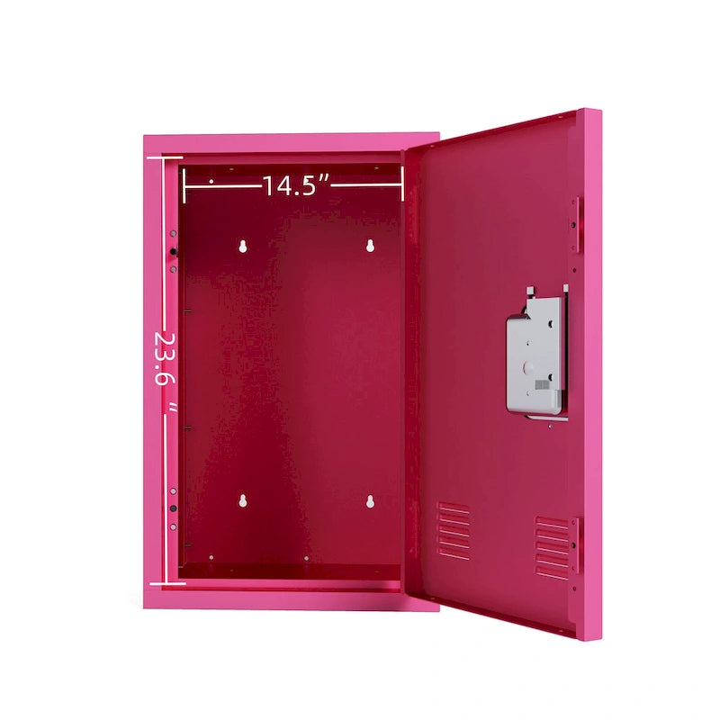Armoire de rangement compacte, amovible et empilable en acier