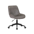 Porthos Home Cabe Chaise de bureau pivotante, Revêtement en microfibre