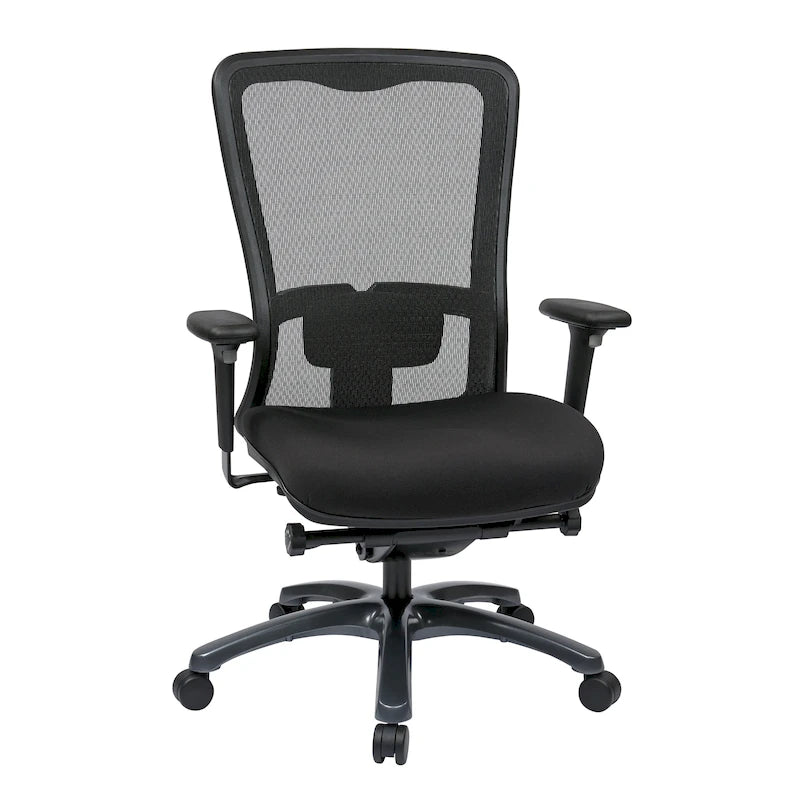 Chaise de bureau ergonomique Pro-Line II Breathable ProGrid à dossier haut