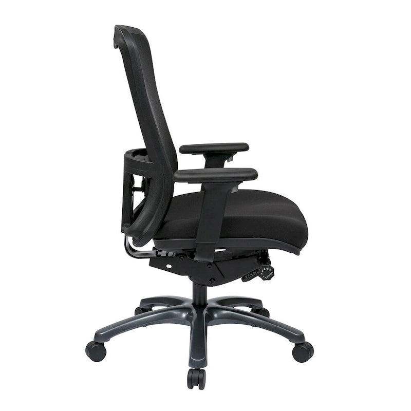 Chaise de bureau ergonomique Pro-Line II Breathable ProGrid à dossier haut