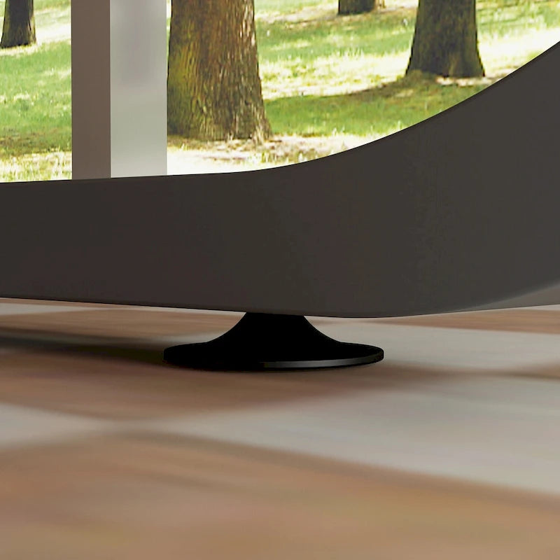 Bureau d'ordinateur de rangement en L Timechee de 55 pouces