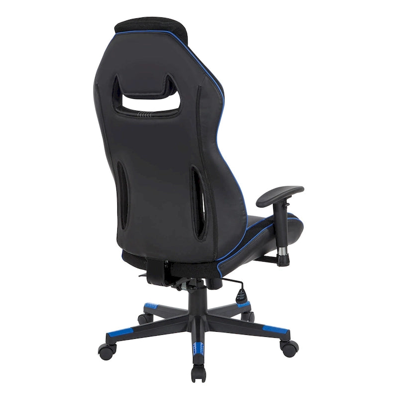 Chaise de jeu BOA II en cuir reconstitué avec accents de couleur